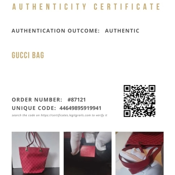 GUCCI SMALL CANVAS TOTE - Picture 13 of 13